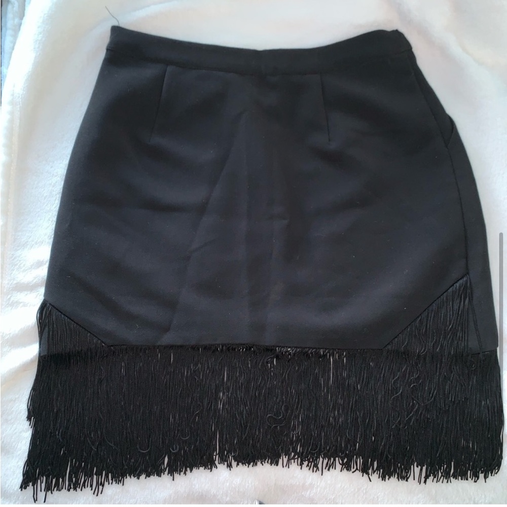 NWOT The Letter Tassel Mini Skirt size M - Picture 8 of 9